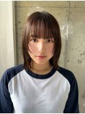 【竹嶌】フェイスレイヤーボブ顔まわりレイヤー小顔カット