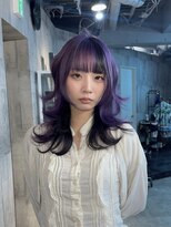 メゾン(Maison)&nbsp;小顔ハッシュレイヤーカットデザインカラー