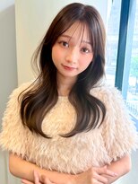 トゥルーズ 梅田店(TLUUS) 【TLUUSデザインカラーグレージュハッシュカット】