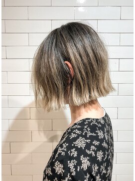 エイトセカンド 新宿三丁目店(EIGHT second) 【EIGHT second】牧瀬＿外国人風バレイヤージュ