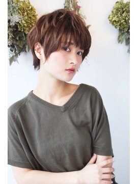 リンダバイネオリーブ 白楽店(Linda by neolive) ふんわりショートのシナモンベージュ  ♪