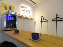 サリュー(SALUT)の雰囲気（店内休憩所【札幌/麻生/新琴似/床屋/バーバー/フェード】）