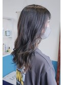 ネイビー×アッシュグレージュ