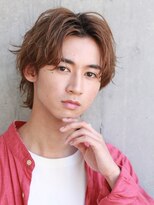 マイロ(mailo) 中分け×無造作×マッシュウルフ