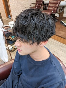 ルモ ヘアー 泉佐野ベイエリア店(Lumo hair) 王道マッシュ☆ツイストスパイラルパーマ☆