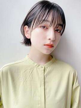 ケーツー エソラ池袋店(K-two) 大人bob×シースルーバング［髪質改善/池袋&目白&大塚］