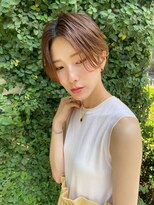 イオエ(ioe)&nbsp;イメチェン/外ハネボブ/ワイドバング/ブルーブラック/美髪