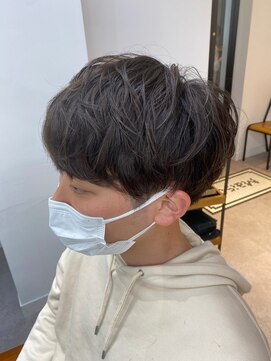 ネオリーブ クーロ メゾン 横浜(Neolive curro Maison) ニュアンスパーマ×ツイストスパイラルパーマ[メンズ]