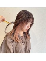 エヌプラス(N+)&nbsp;インナーカラー　ミルクティーベージュ