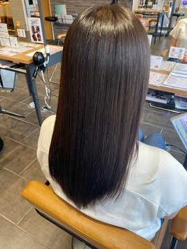 アイコニック 日進梅森台店(ICONIQ) 艶髪ストレート/シアーブラウン