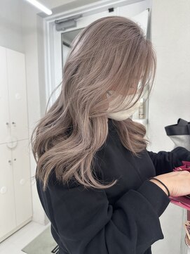 ガガ 心斎橋(GAGA) イメチェン◎ペールベージュ大人ガーリーハッシュカット