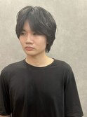 メンズミディアムショート