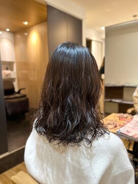 アロマ ヘアルーム 池袋店(AROMA hair room) デジタルパーマ 20代30代40代 愛されミディ ゆるパーマ