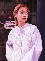 ジュール(JOULE'S)&nbsp;大人ショートボブヘアハイトーンショートボブくびれショート