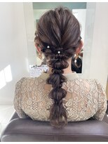 スリーヘアーデザインズ(Three Hair Designs) 編み下ろしアレンジ