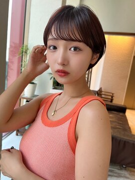 アンバー 池袋(amber) レイヤーボブ/髪質改善/オリーブベージュ[池袋駅]