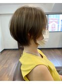 【畑中正敏】丸みショート/小顔ショート/ひし形ショート