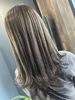 ユニコヘア(unico hair) オリーブ×サンドベージュ