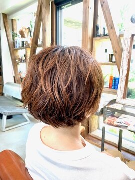 トランク(TRUNK) ショートボブパーマ