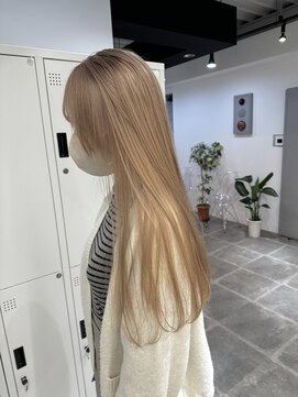 ペレ 栄店(PELE) 黒髪/ボブルフ/ネビージュ/小顔/ワンレン/栄/髪質改善/前髪