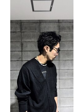 ガーデン タチカワ(garden tachikawa) 【立川メンズ】ニュアンスセンター波巻き刈り上げマッシュ