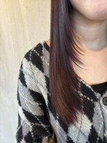 トテ(tote.)&nbsp;ボルドーカラー×レイヤーカット