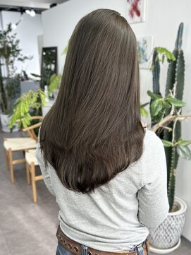 ノート(note) ダブルカラー でつくる透明感オリーブカラー