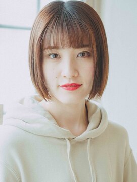 あごラインボブ