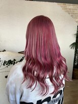 ヘアーアンドスパ ルーチェ(hair&spa Luce)&nbsp;派手髪　ピンク×ピンク