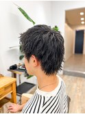 【メンズ★大名】スパイキーショート×黒髪×ビジネスマン×眉毛
