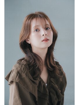 ヘアラウンジ アンリオ(hair lounge an rio) くびれ巻き×レイヤーカット×シースルーバング