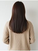 美髪ストレートセミロング