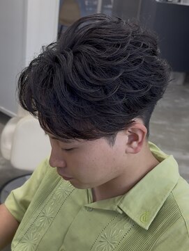 エデアンホンテン メンズサロン(EDEAN 本店 (旧:EDEAN 上通)) フェザーショート フェザーパーマ 熊本メンズパーマ