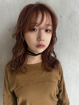 バロンフェム(baLon.fem)&nbsp;【Stylist 本田愛】オレンジのお色が夏色