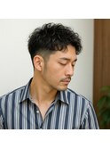 ツーブロック大人メンズパーマ 20代 30代 40代 50代 60代学割