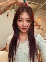 ルッチ 立川(LUCCI) 【HIDETO】顔周りレイヤー/ロングヘア/レイヤー