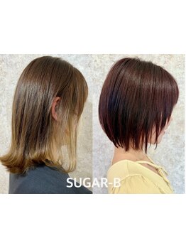 オーガニックカラー使用で繰り返し染めても髪と頭皮に優しい♪話題の白髪ぼかしで自然にカバーもおすすめ◎