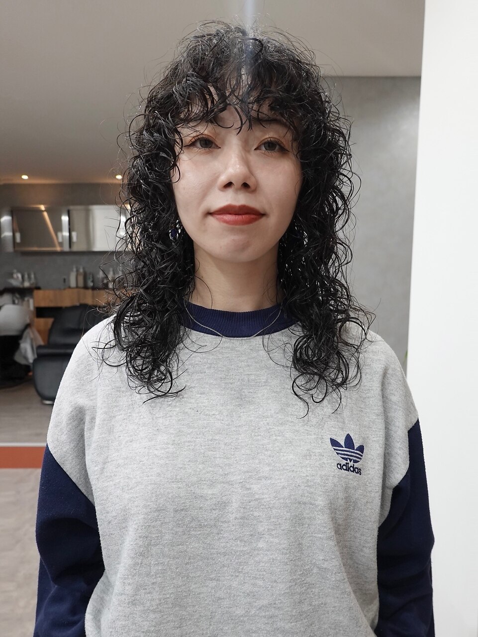 クルクルパーマ/海外パーマ/スパイラルパーマ/黒髪：L265694778