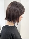 【松戸　松田】顎下3センチ　切りっぱなしボブ