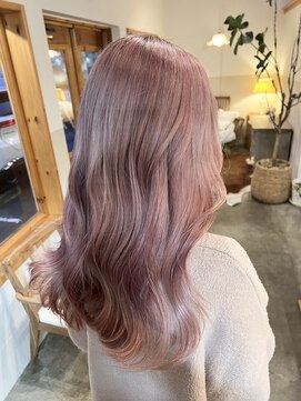 ヘアーデザインサロン スワッグ(Hair design salon SWAG) ピンクベージュ