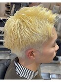 MEN’S HAIR/波巻きツイストスパイラル/フェザーパーマ/都島/J