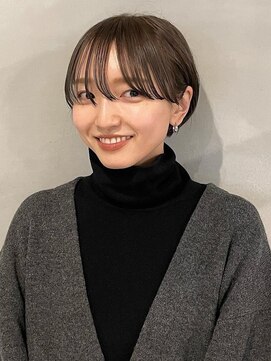 ハレ(hale) コンパクトショート　ミニマルボブ　20代　顔周りカット　富山