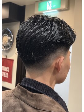 ヒロギンザ 京都本店(HIRO GINZA) スリックバックスキンフェード