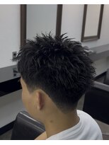 ザ クロー(THE CROW)&nbsp;スパイキーショートニュアンスパーマリバースセンターパート