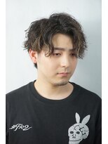 ヒロギンザ 秋葉原店(HIRO GINZA)&nbsp;ツーブロック/センターパート/ツイストスパイラル〈理容室〉