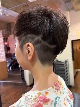 アクティフ(actif) お客様リアル　刈り上げショートヘア