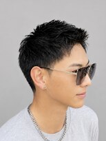 アストロ(ASTRO) 一宮メンズ×アップバングフェード|好印象ショート