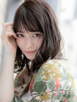 ローレン(LOREN)&nbsp;オフィスでも好印象な上品ミディ/結べるローレイヤー