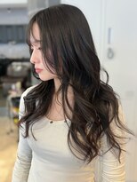 リアン 本厚木(LIAN) レイヤーカットハッシュカットミディアムレイヤー顔周りカット