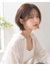 カット＋カラー＋ミルボンスムーストリートメント　￥11500